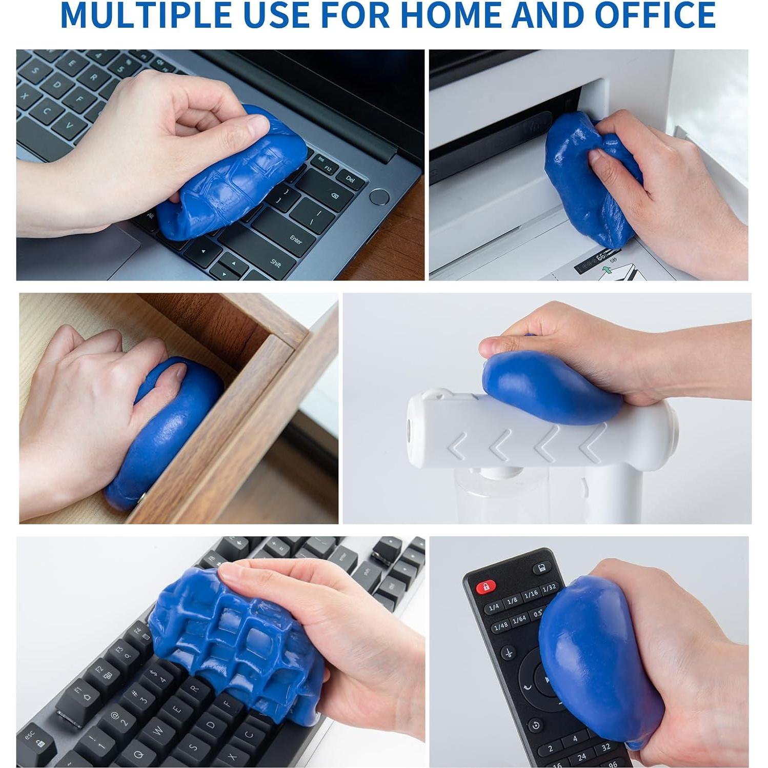 Gel de Limpieza Universal ALIOBC 190 g - Masilla para Autos y Teclados