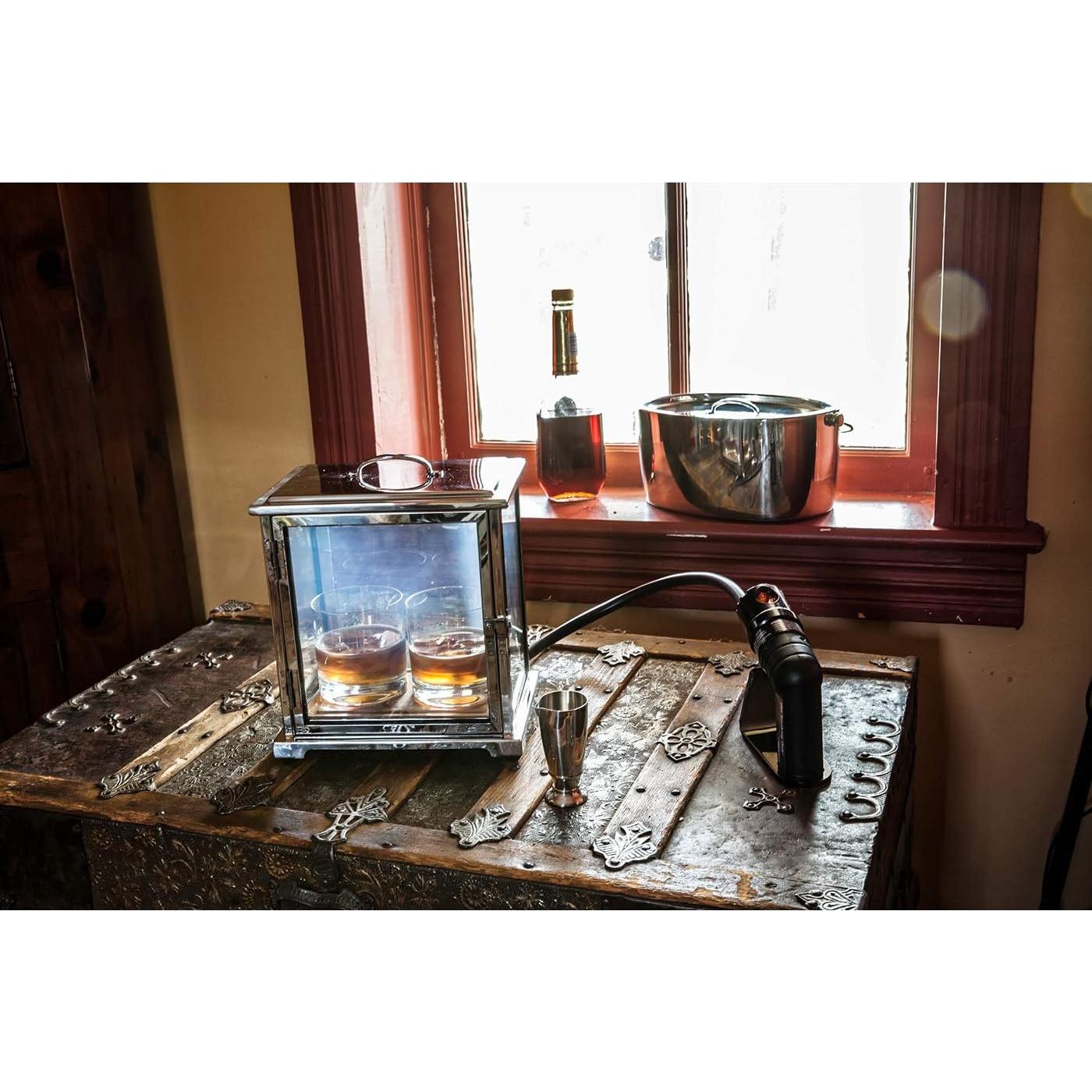 Caja de Humo Crafthouse Fortessa con Ahumador de Mano