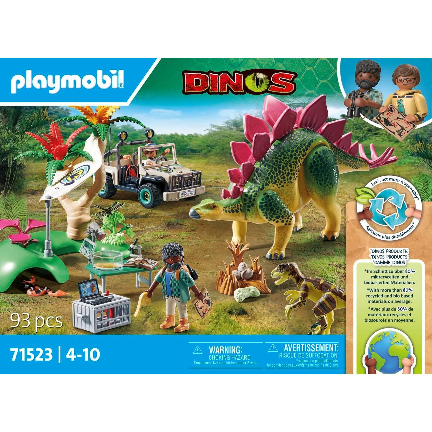 Playmobil Dinos Campamento de Investigación 71523