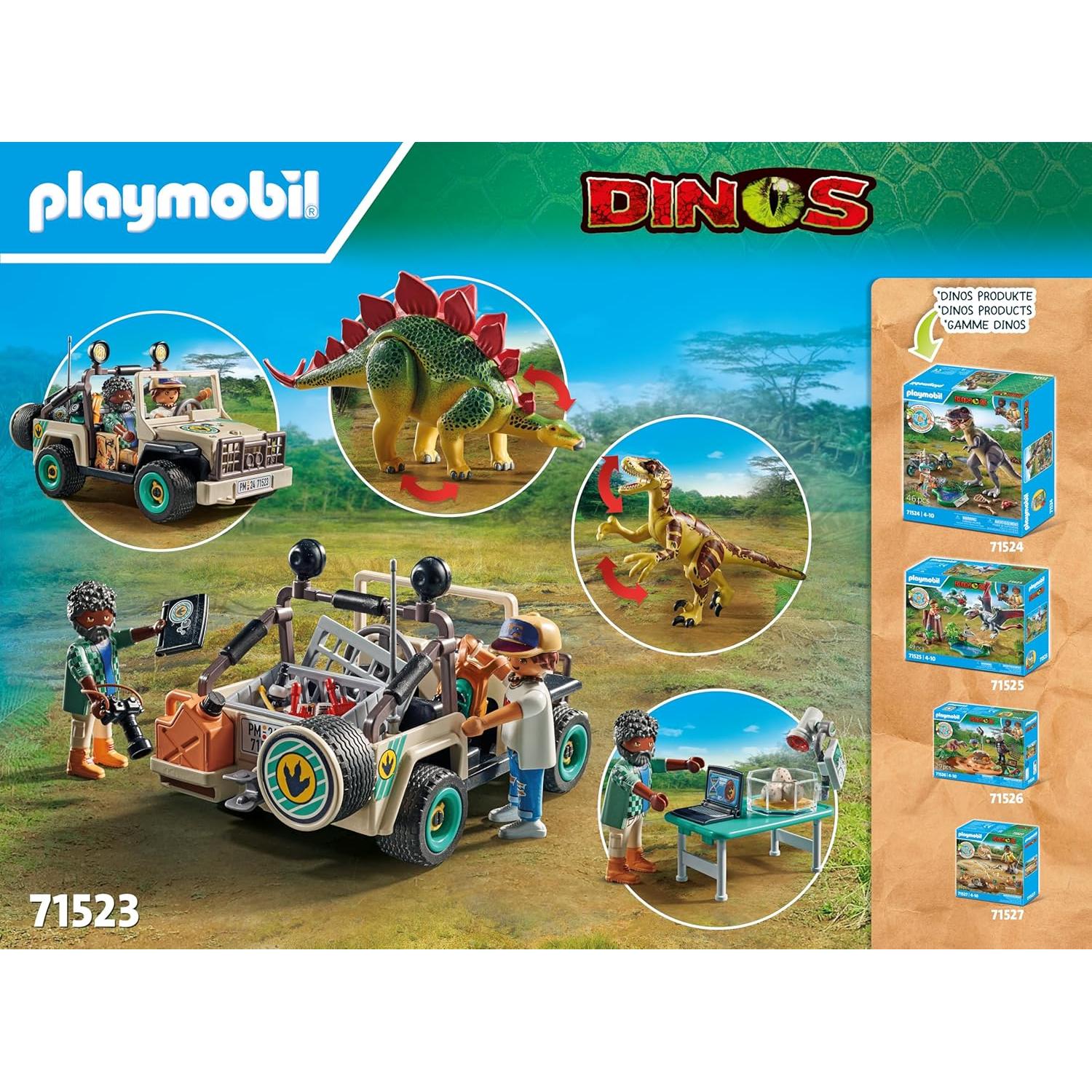 Playmobil Dinos Campamento de Investigación 71523