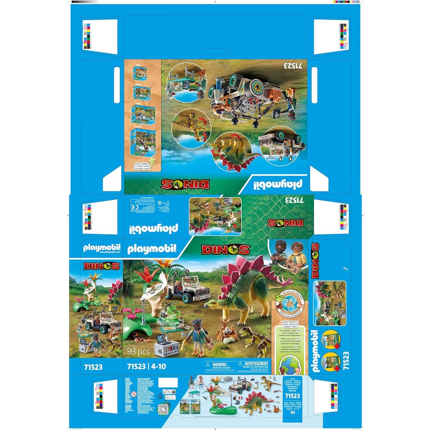 Playmobil Dinos Campamento de Investigación 71523