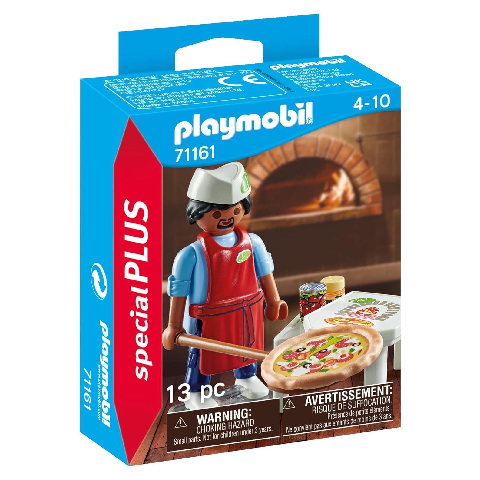 Playmobil Hacedor de Pizzas 71161 - Juego de Cocina