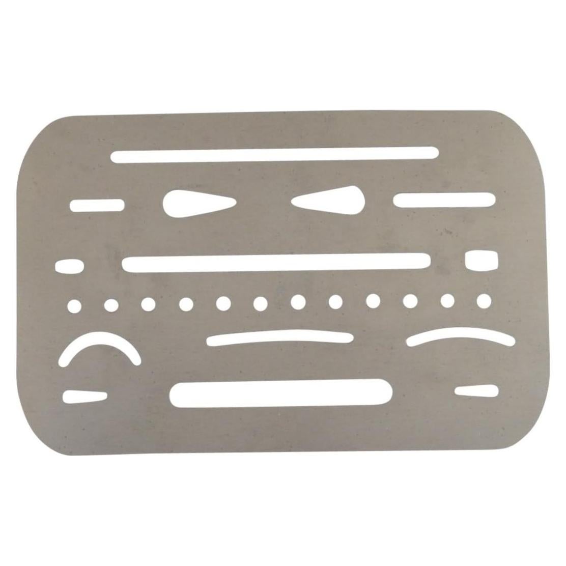 Westcott ES-1 Erasing Shield, 3.5" X 2.25"