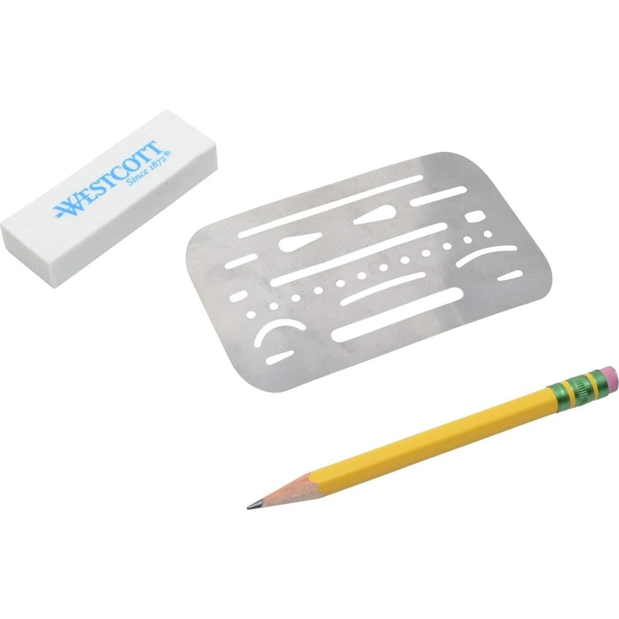 Westcott ES-1 Erasing Shield, 3.5" X 2.25"