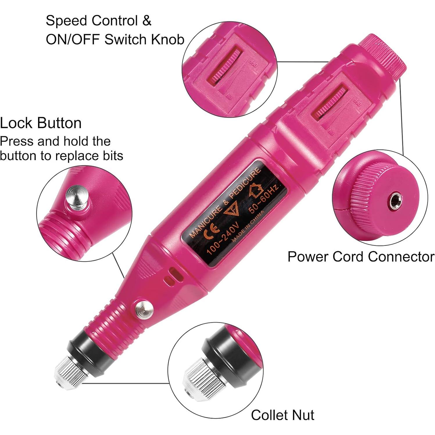 Kit de Grabado Uolor 108 Pcs Eléctrico con 82 Accesorios