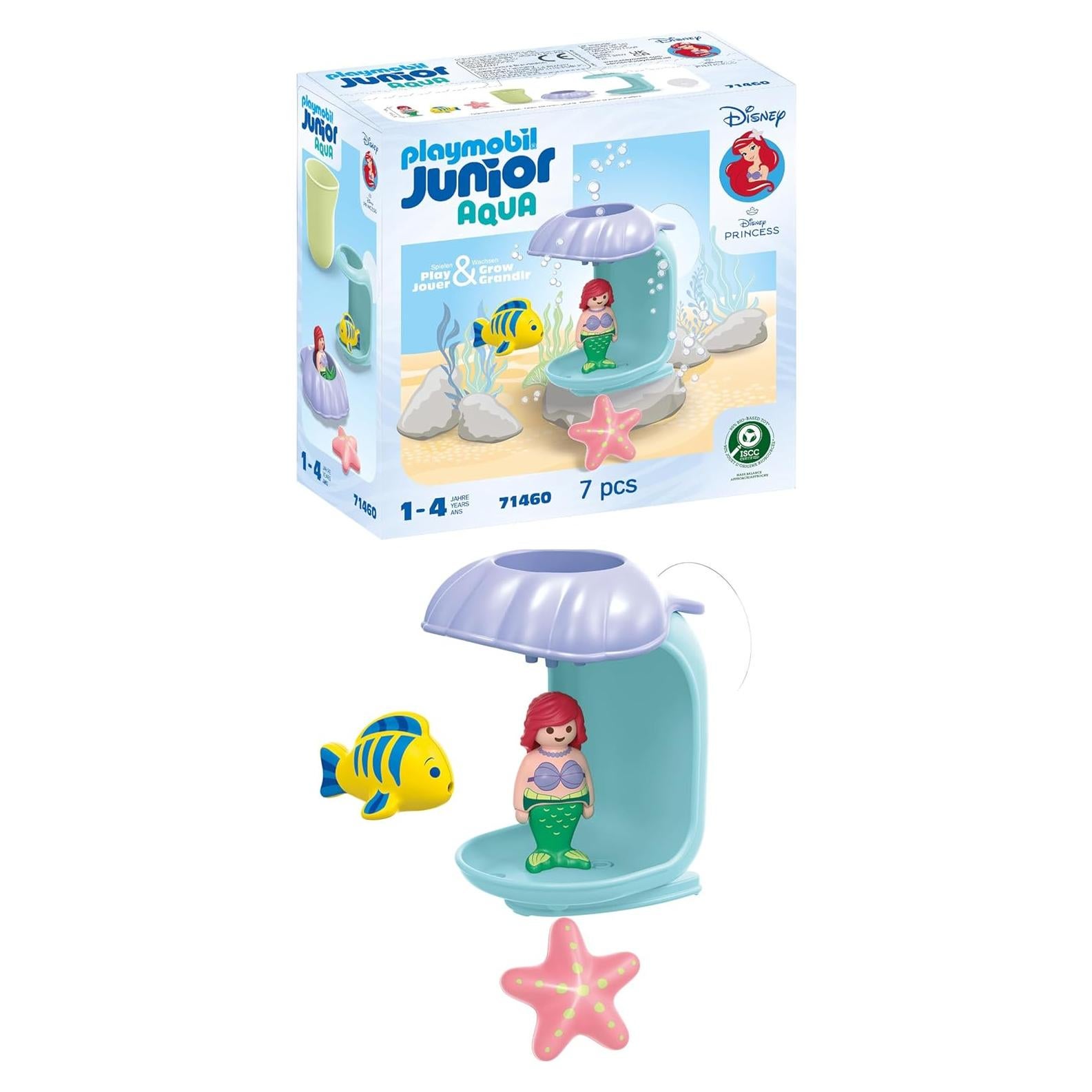 Ducha de Concha de Ariel Playmobil Junior 7 Piezas