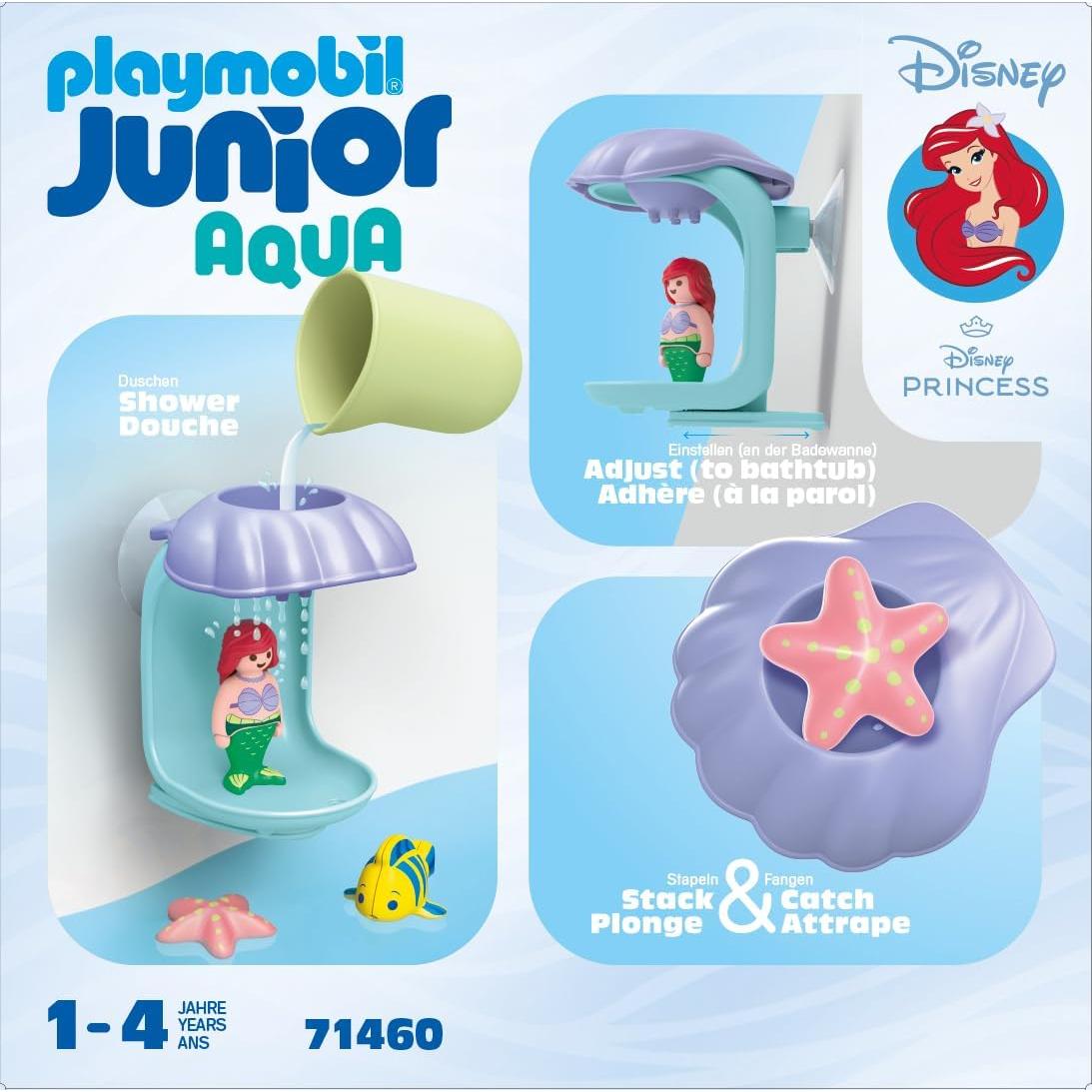 Ducha de Concha de Ariel Playmobil Junior 7 Piezas