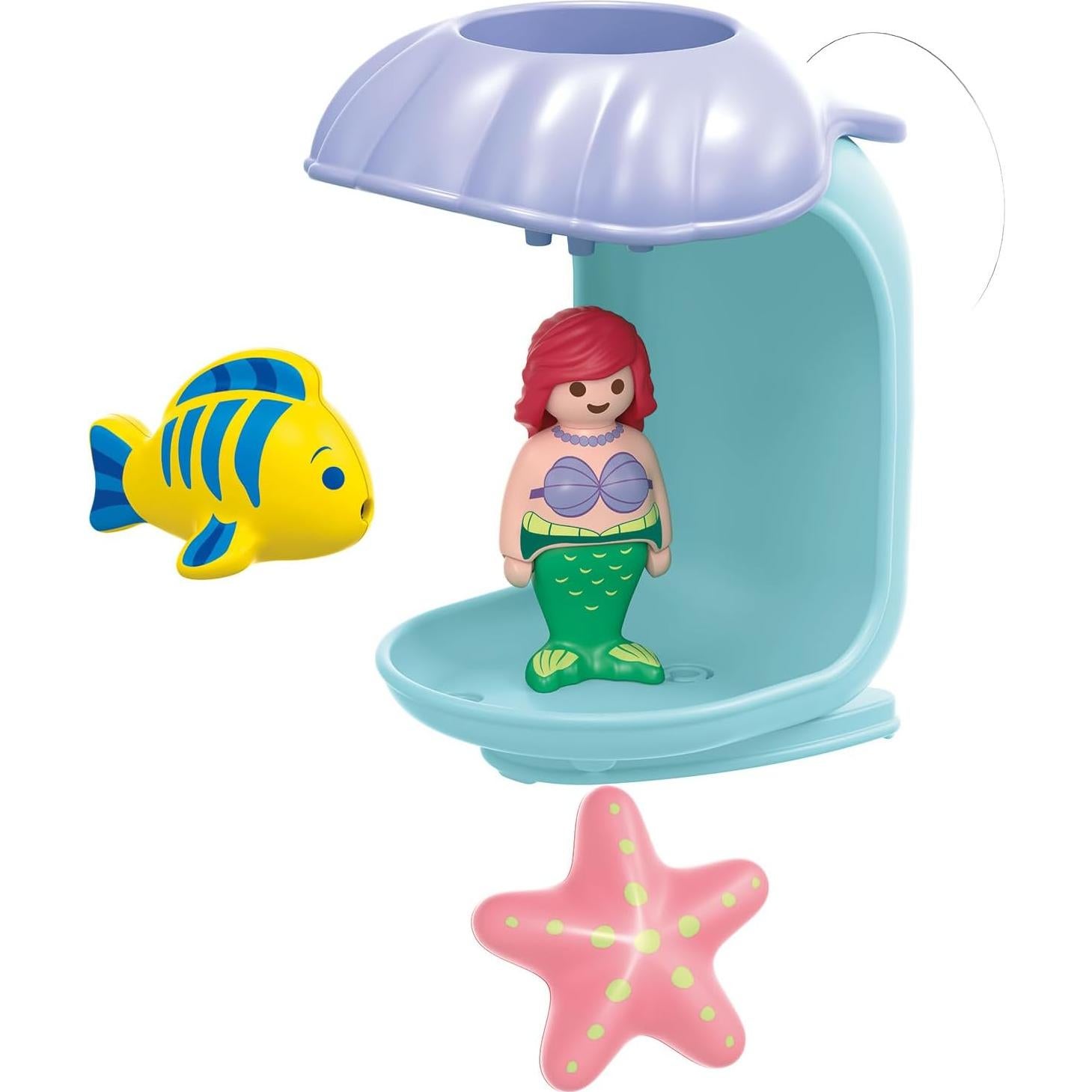 Ducha de Concha de Ariel Playmobil Junior 7 Piezas