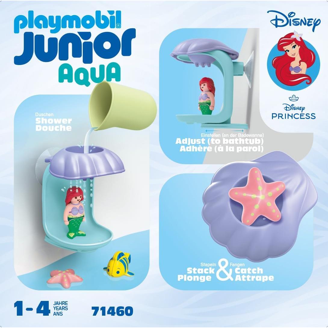 Ducha de Concha de Ariel Playmobil Junior 7 Piezas