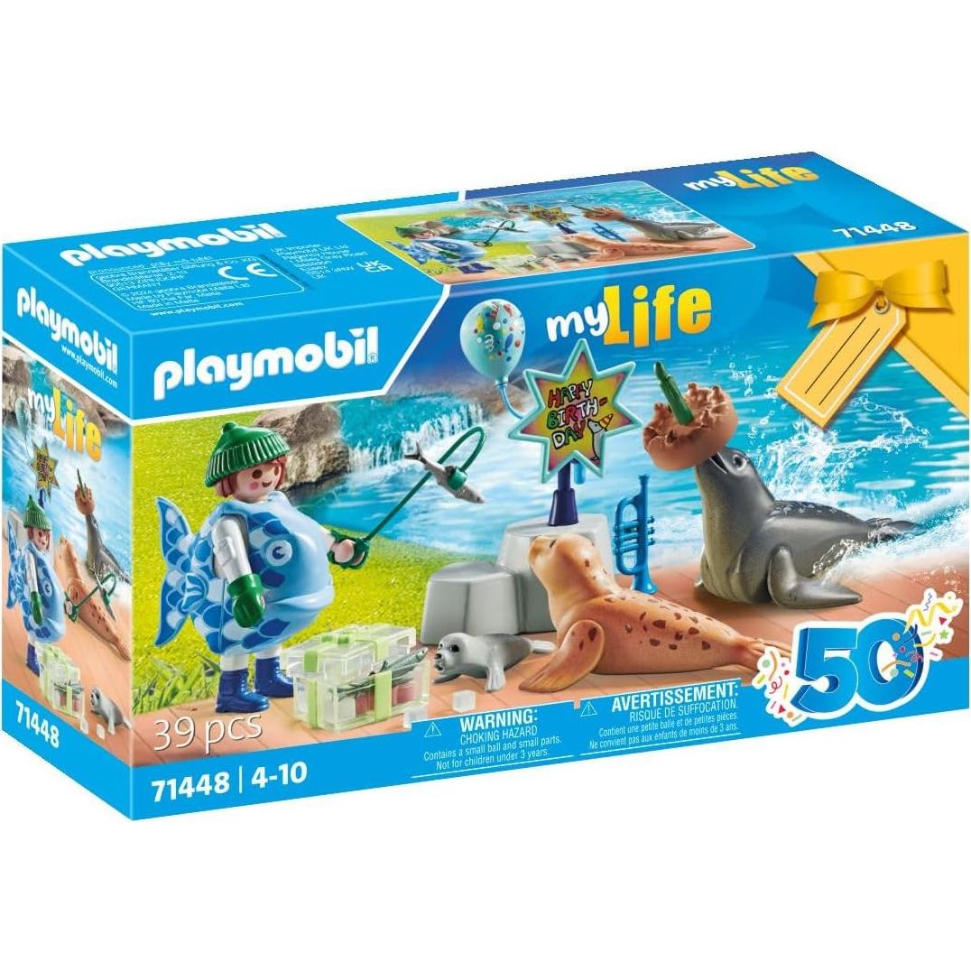 Playmobil Cuidador de Animales con Focas 71448