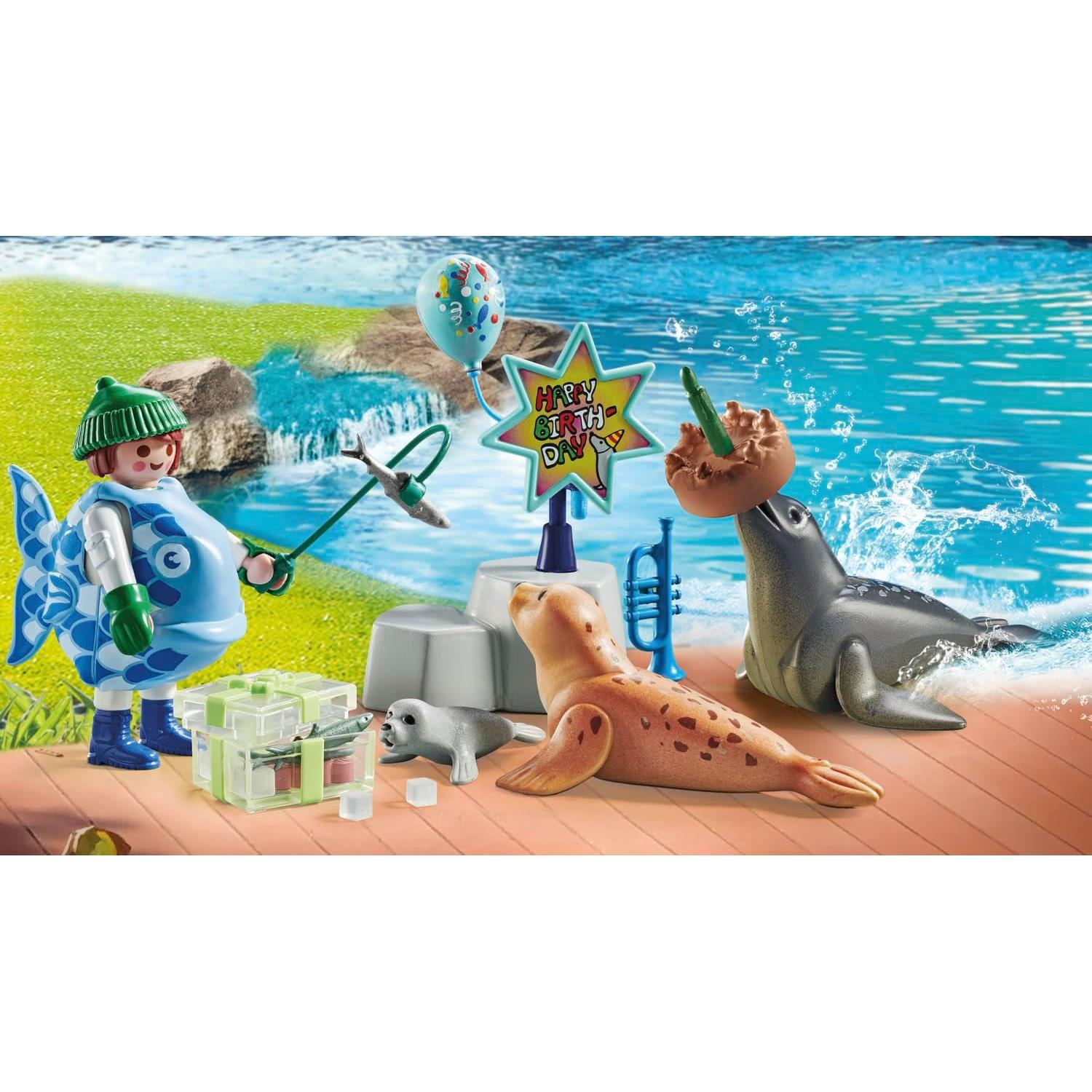 Playmobil Cuidador de Animales con Focas 71448
