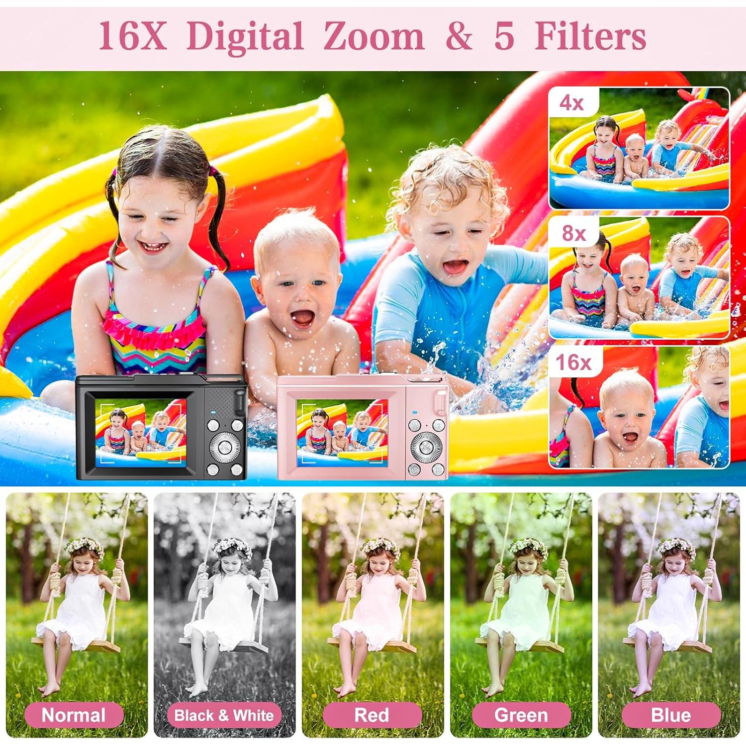 Cámara Digital OEDIM DC01 48MP FHD 1080P para Niños