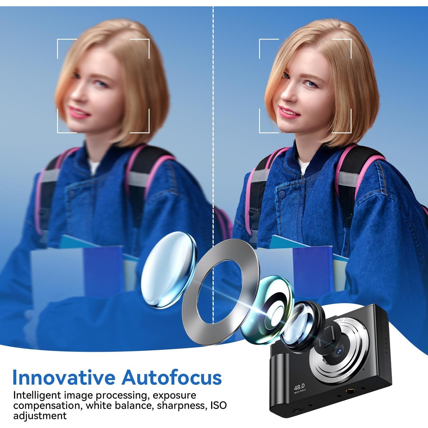 Cámara Digital OEDIM DC01 48MP FHD 1080P para Niños