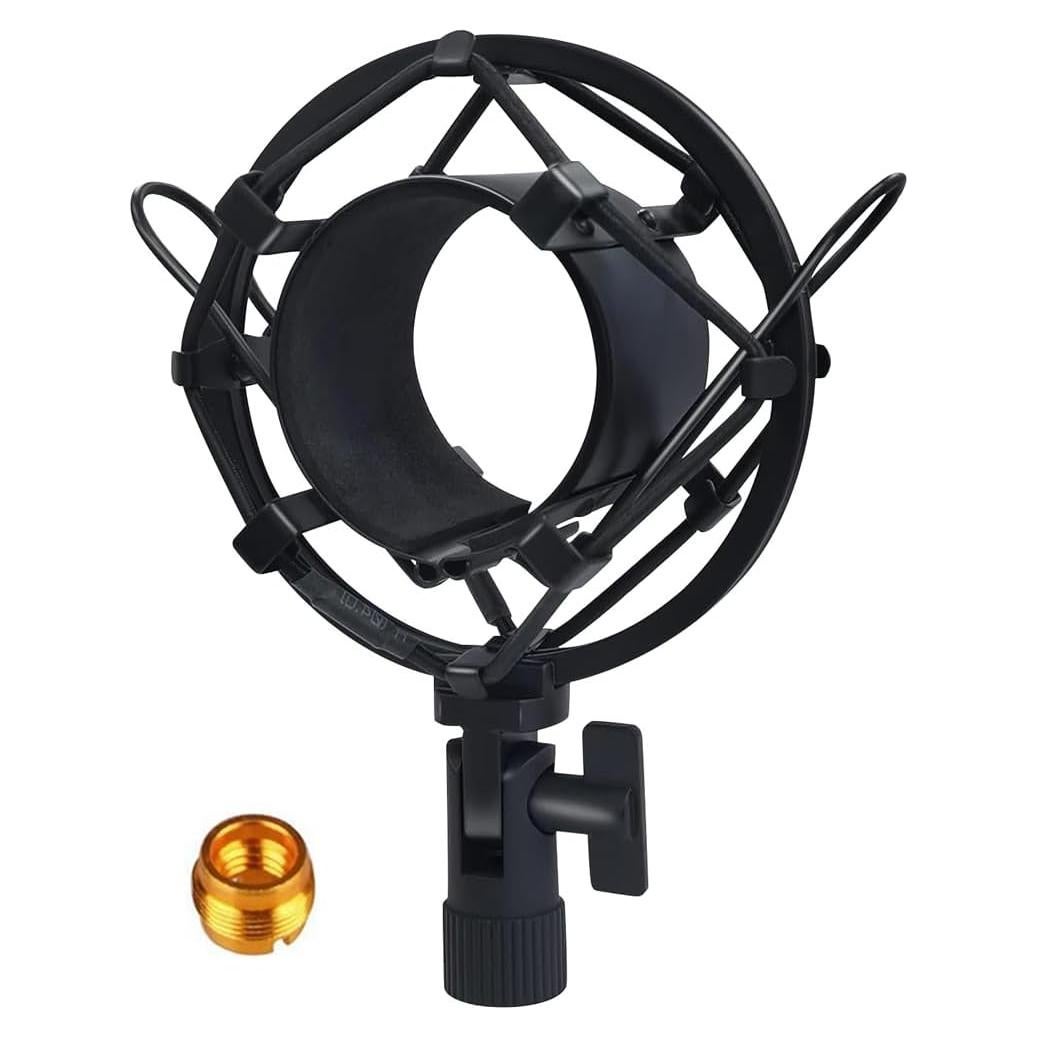 Soporte de micrófono Etubby 42-47mm con adaptador de tornillo