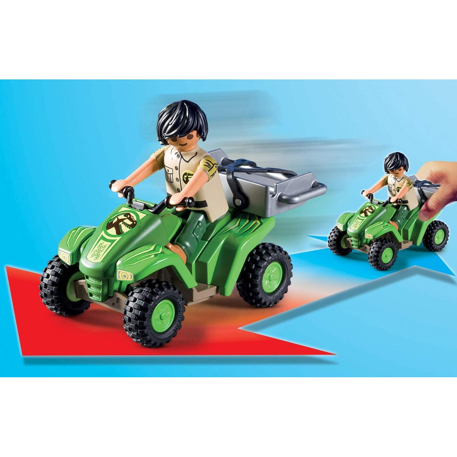 Quad Explorador T-Rex Playmobil 10740 Aventura Dinosaurios