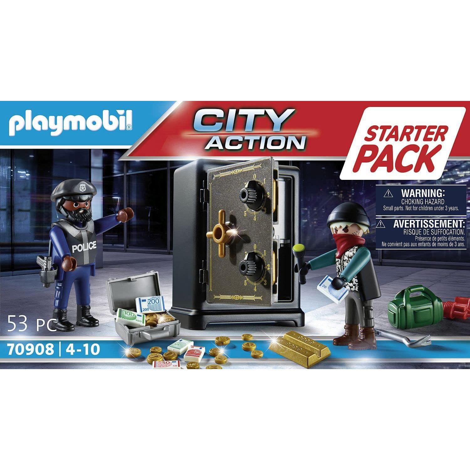 Paquete de Inicio Robo de Banco PLAYMOBIL 70908