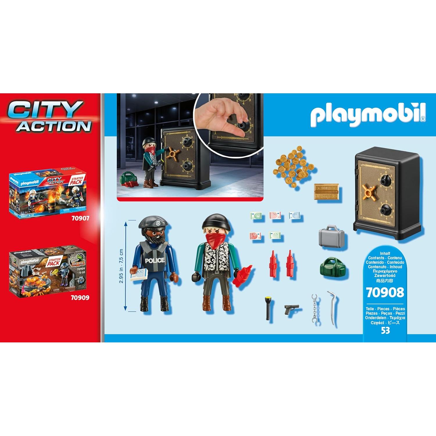 Paquete de Inicio Robo de Banco PLAYMOBIL 70908