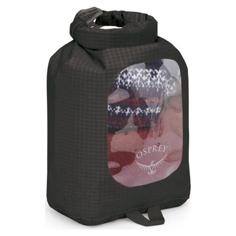 Saco Seco Impermeable Osprey 3L con Ventana Negra