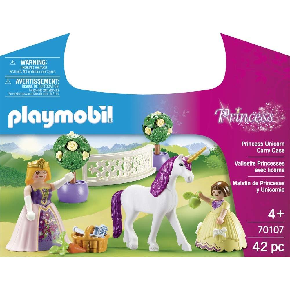 Maletín Princesa Unicornio Playmobil 70107 25x19x5 cm