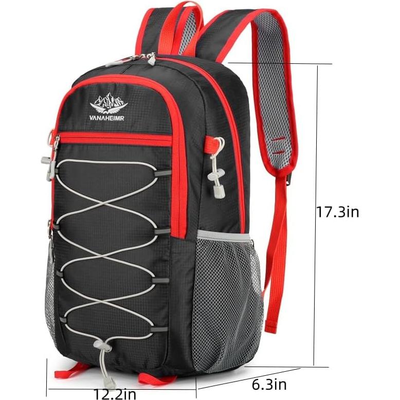 Mochila Plegable Ligera 30L Unisex para Senderismo Camping