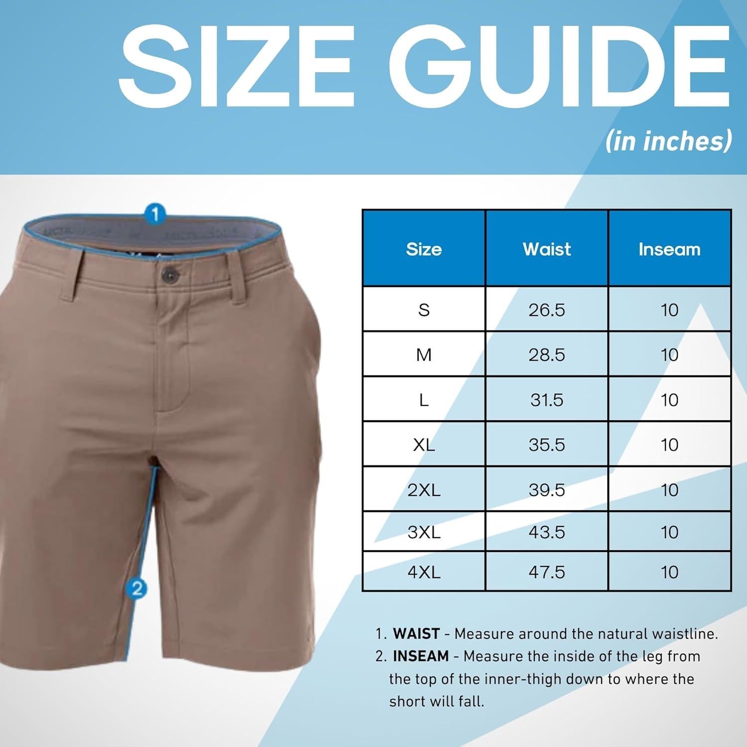 Pantalones Cortos Activos Arctic Cool Hombre UPF 50+ Negro