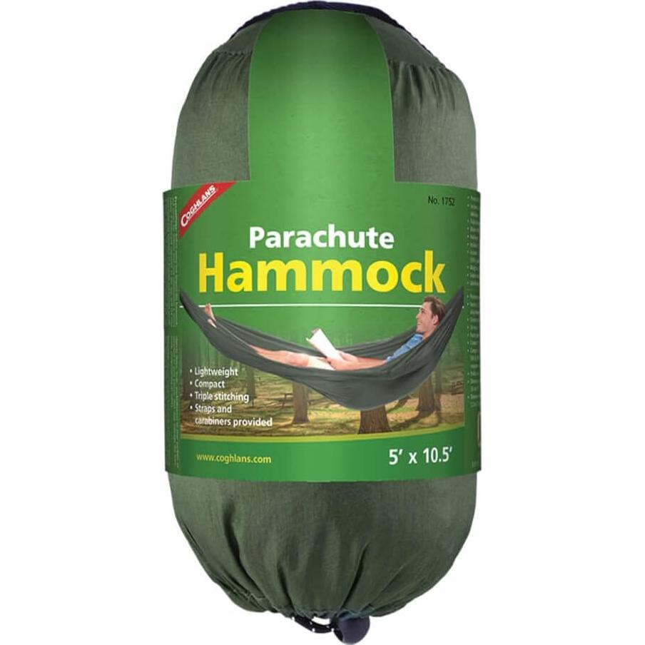 Hamaca de Paracaídas Individual Coghlan 100% Nylon Verde