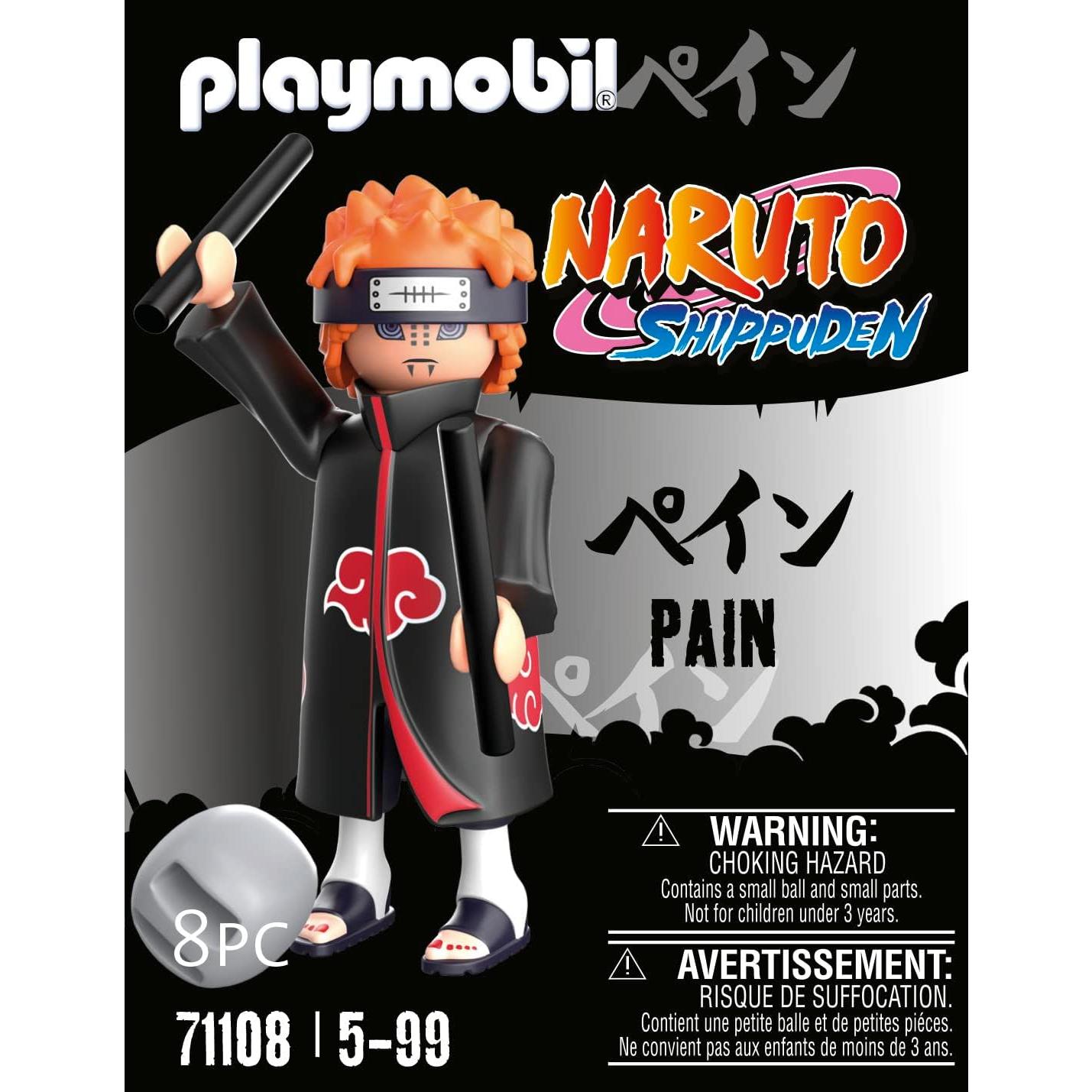 Figuras Playmobil Naruto Pain 10,59x3,30x9,29cm