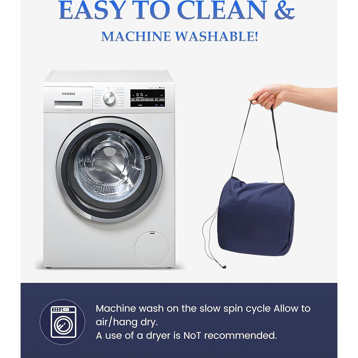 Colchón Inflable Kampair Individual 12.06 cm Azul para Camping