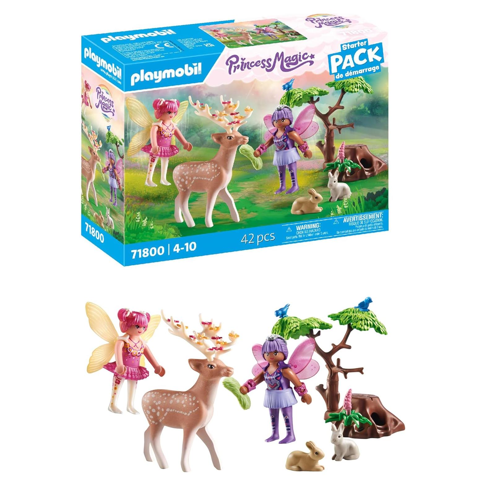 Paquete Inicial Playmobil Hadas y Animales del Bosque