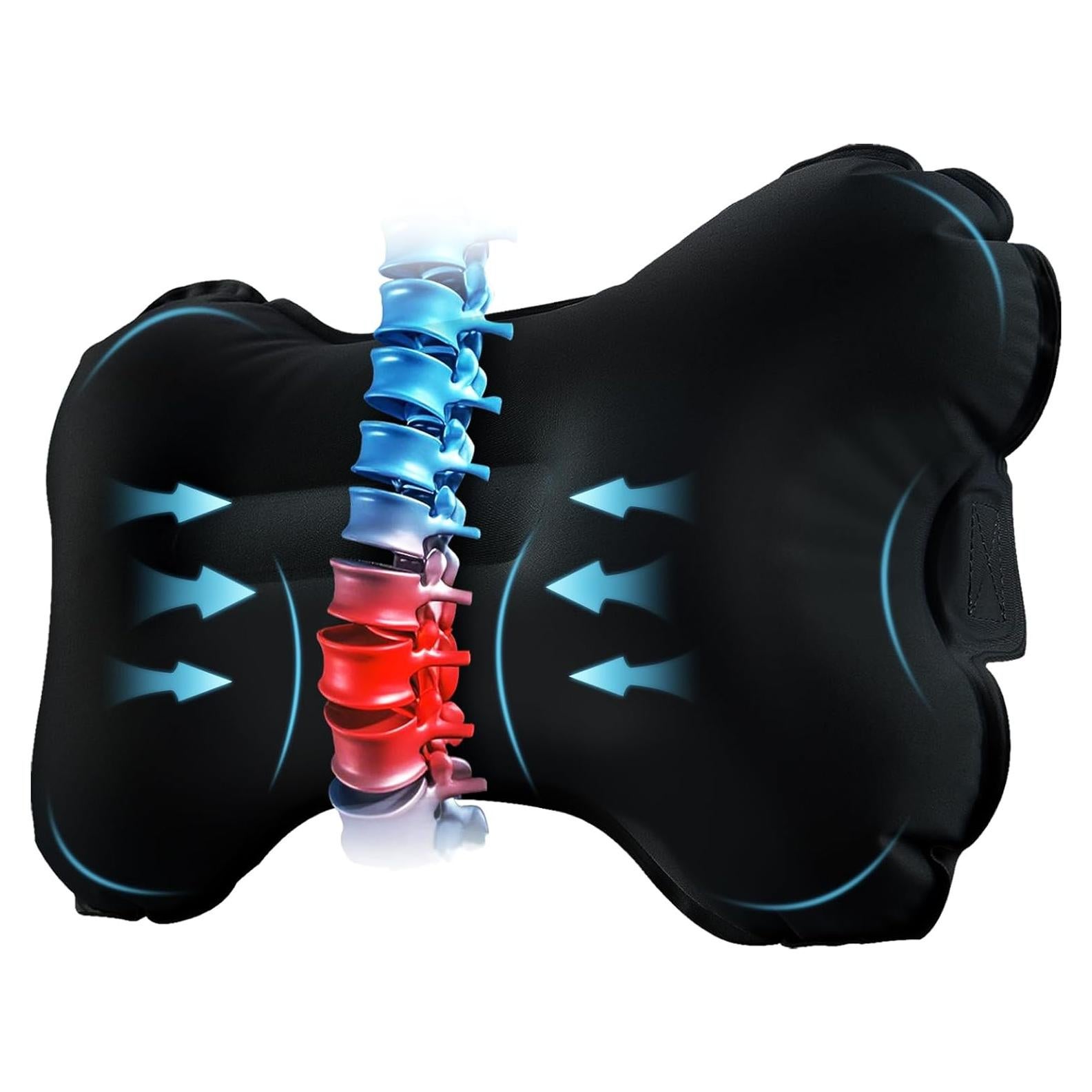 Almohada Lumbar Inflable Mixtrend HT-106 Espuma Viscoelástica