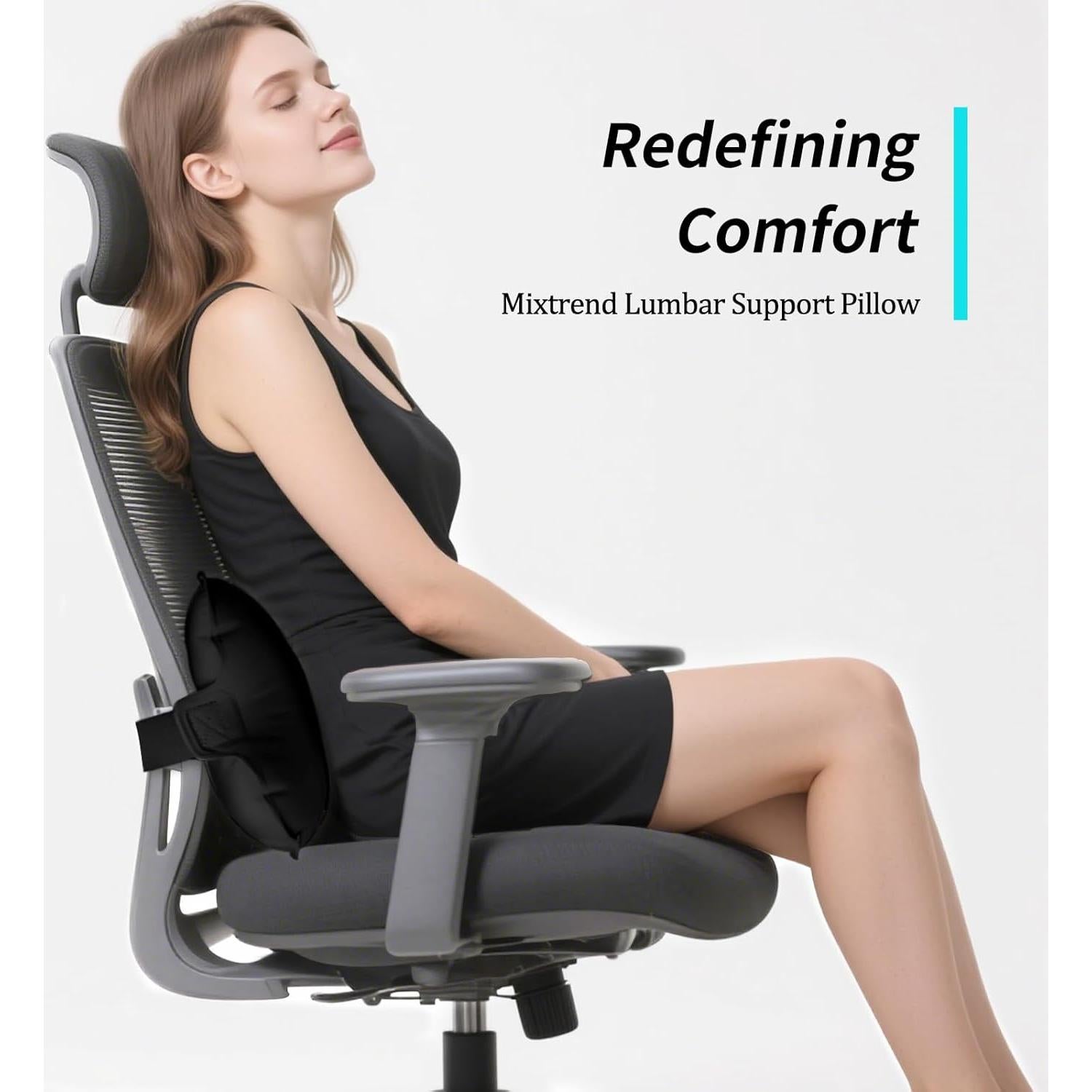 Almohada Lumbar Inflable Mixtrend HT-106 Espuma Viscoelástica