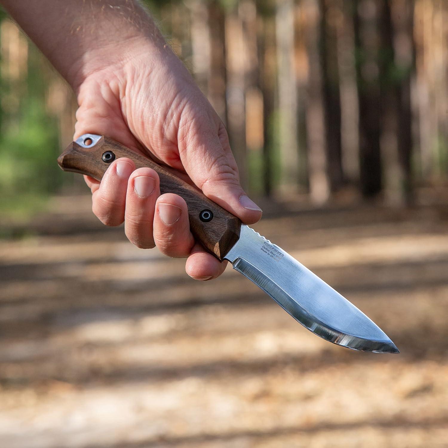 Cuchillo de Caza BPS HK1S de Acero al Carbono 21.9cm