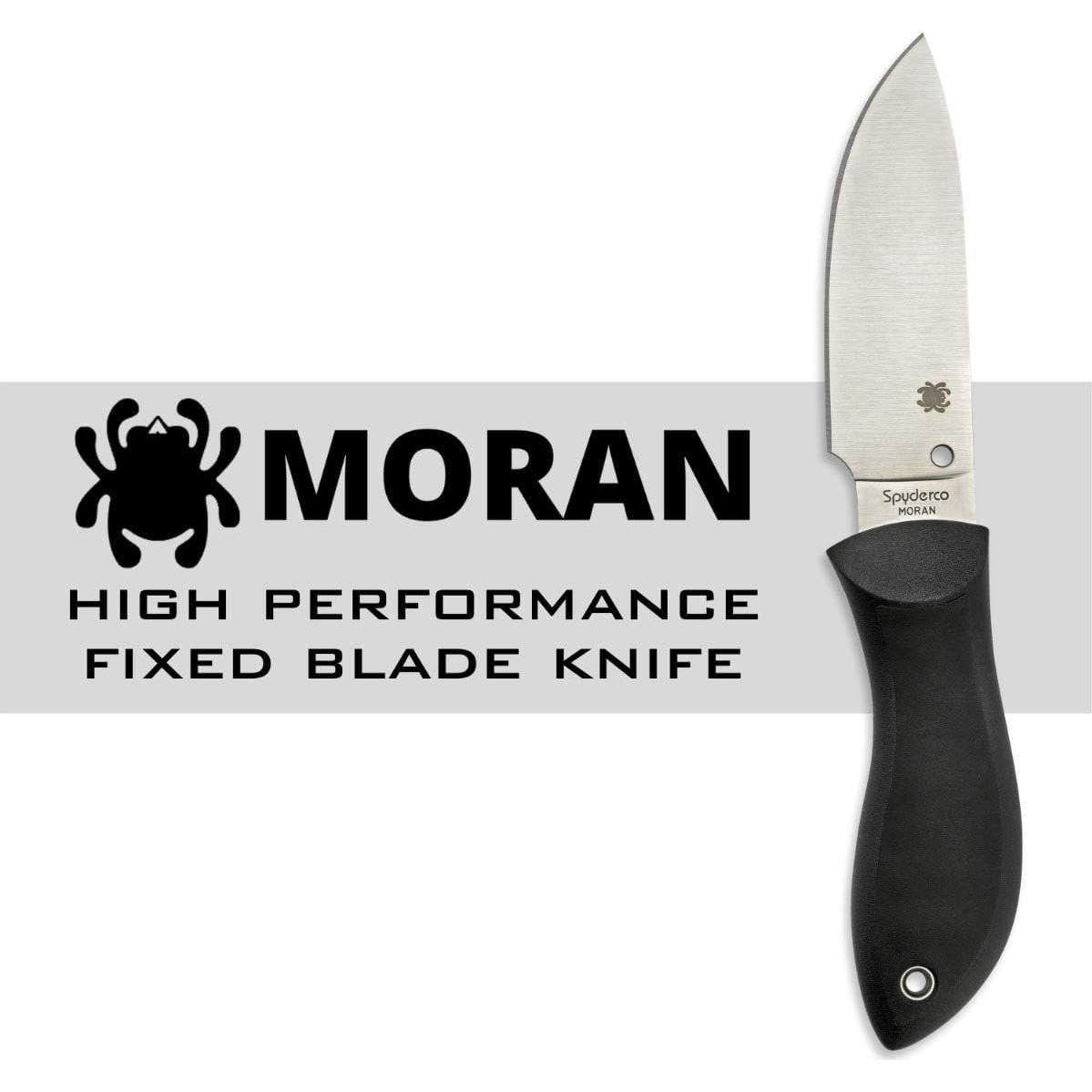 Cuchillo de Hoja Fija Spyderco Moran FB02P 10.16 cm Acero VG-10