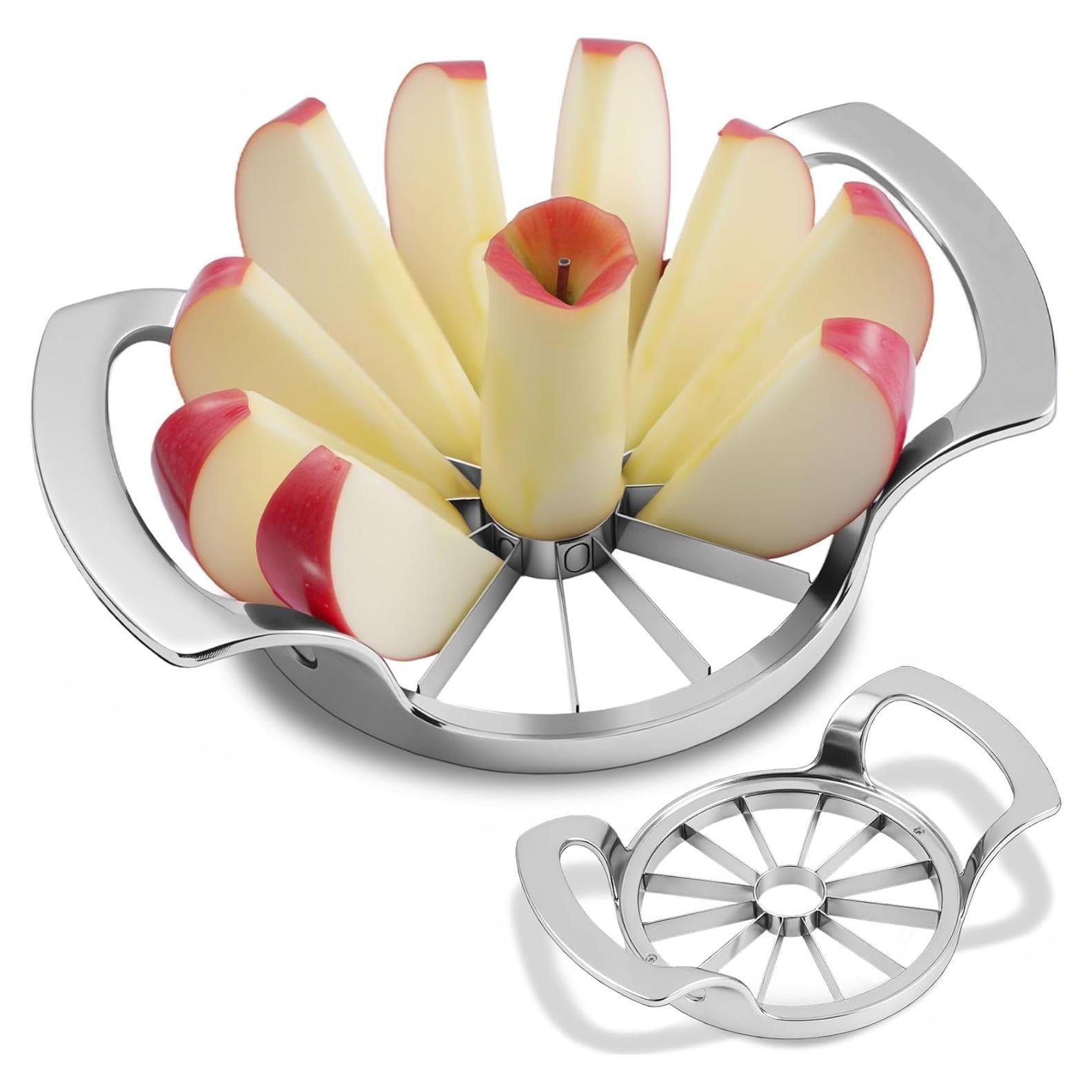 Cortador de Manzanas LIIGEMI con 12 Cuchillas de Acero Inoxidable