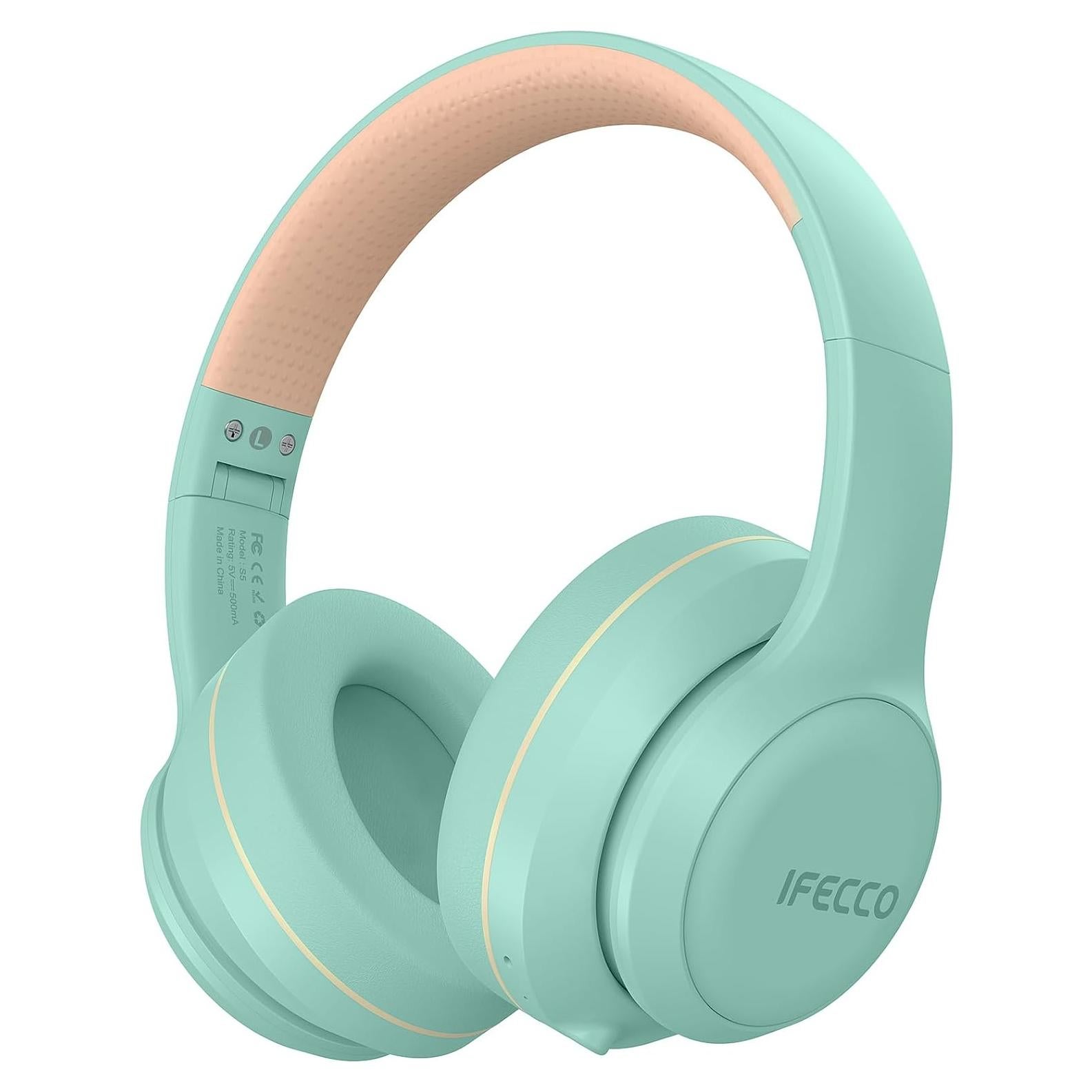 Auriculares Inalámbricos IFECCO S5 Bluetooth 5.3 con Cancelación de Ruido