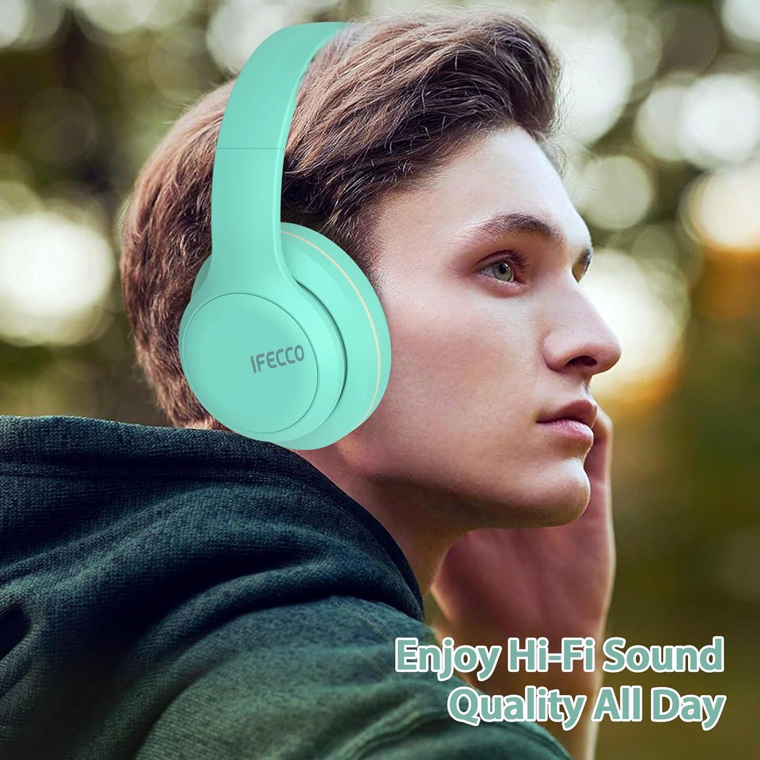 Auriculares Inalámbricos IFECCO S5 Bluetooth 5.3 con Cancelación de Ruido