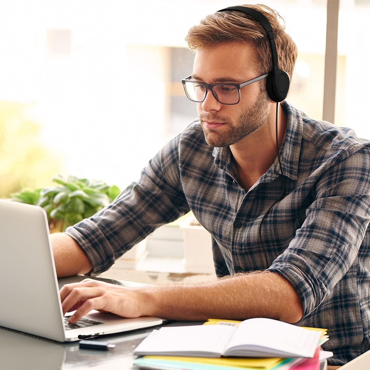 Auriculares On Ear Maeline A5X-PRO para Estudiantes - Negro