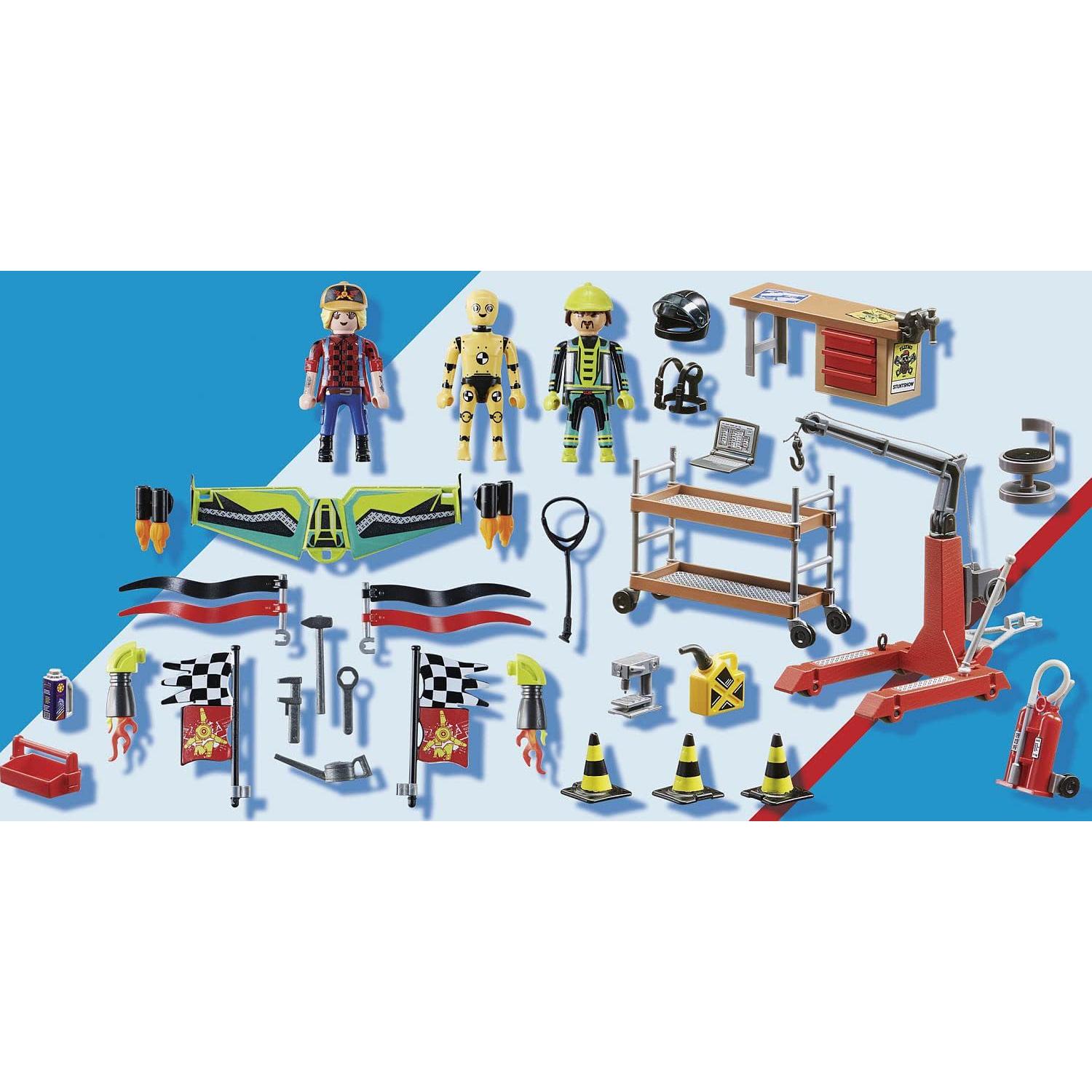 Estación de Servicio Aéreo Playmobil 70834 con Figuras