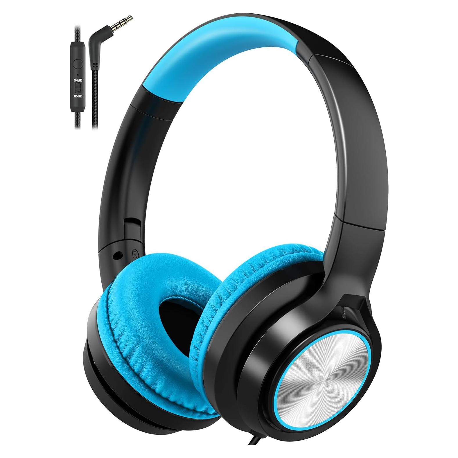 Auriculares Voopwink para Niños con Micrófono 85dB/94dB