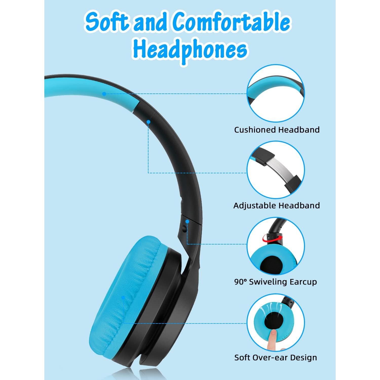 Auriculares Voopwink para Niños con Micrófono 85dB/94dB