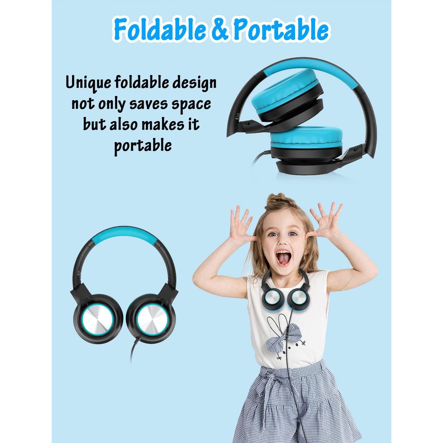 Auriculares Voopwink para Niños con Micrófono 85dB/94dB