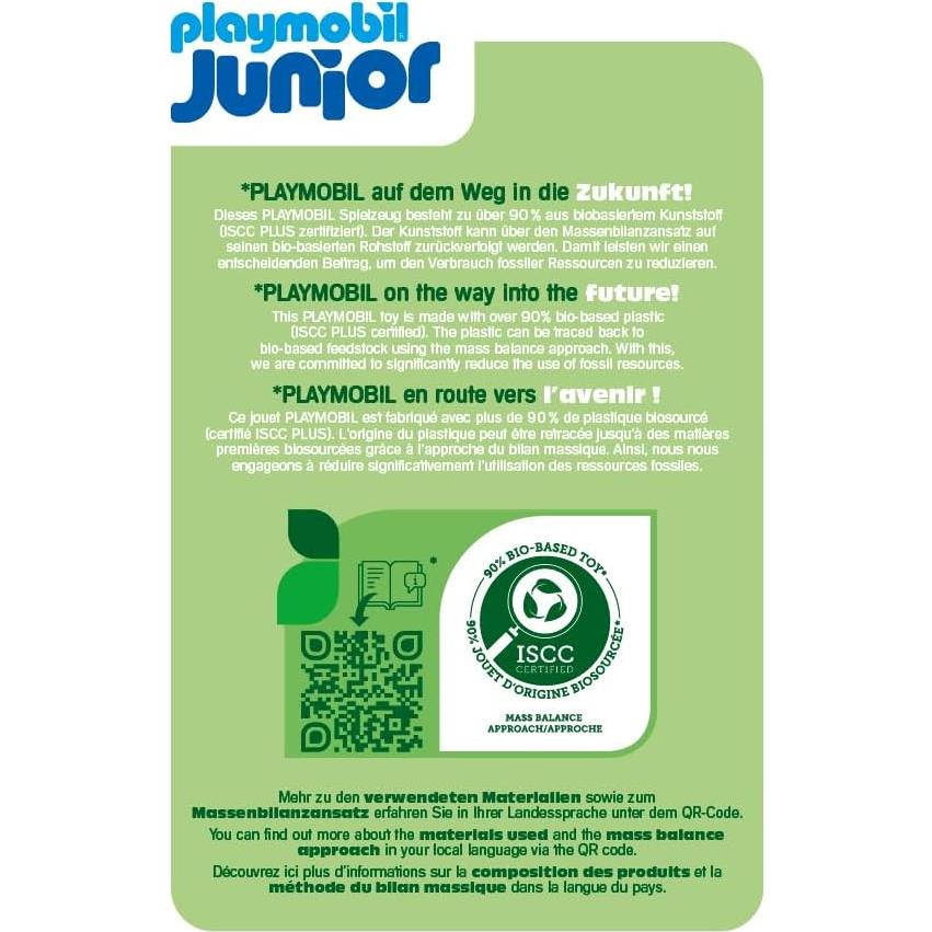 Playmobil Junior Puesto de Mercado Orgánico 17 Piezas