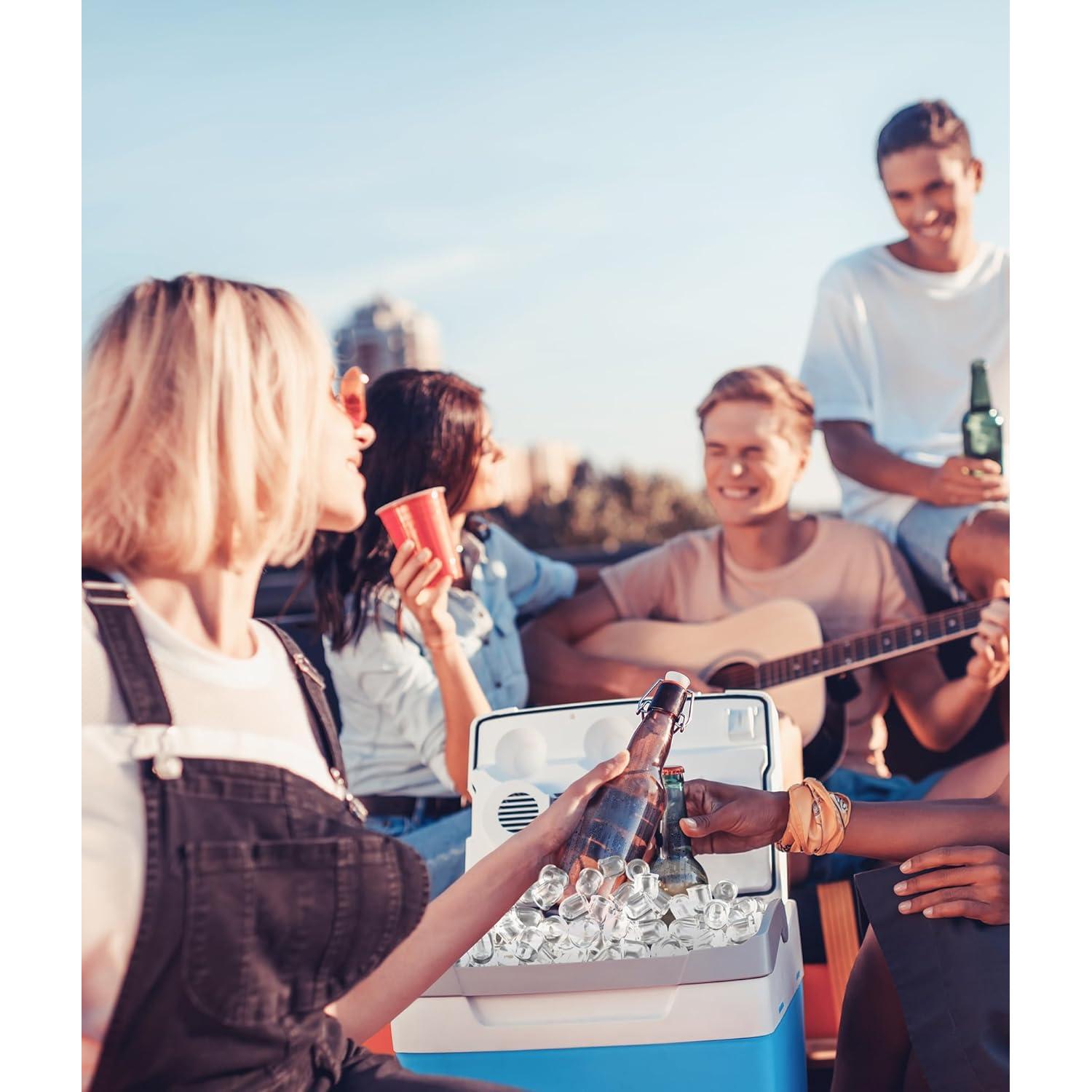 Máquina de Hielo Portátil ecozy IM-BS260C 9 Cubos en 6 Min