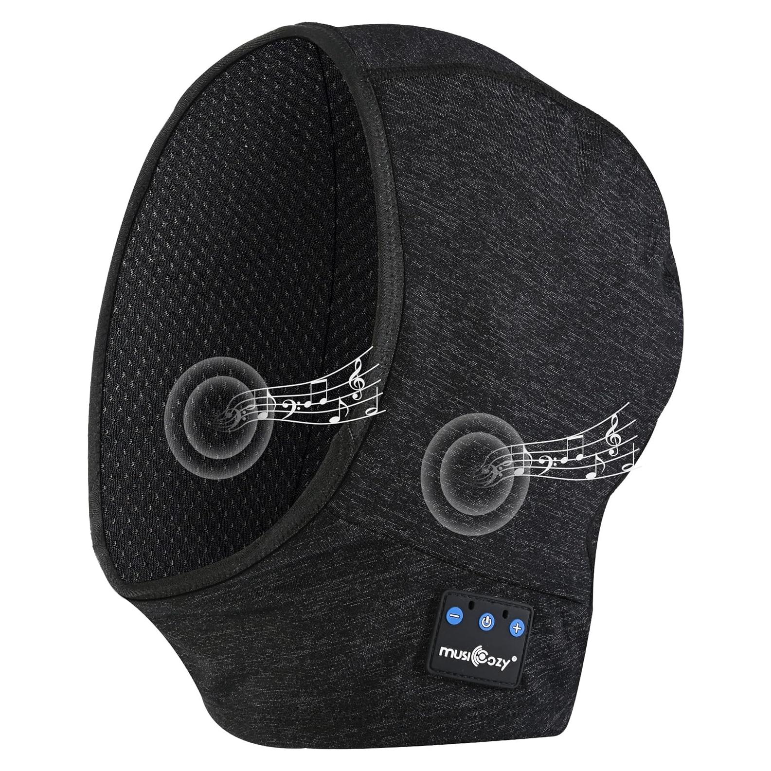 MUSICOZY Máscara Balaclava Térmica con Auriculares Bluetooth 5.4