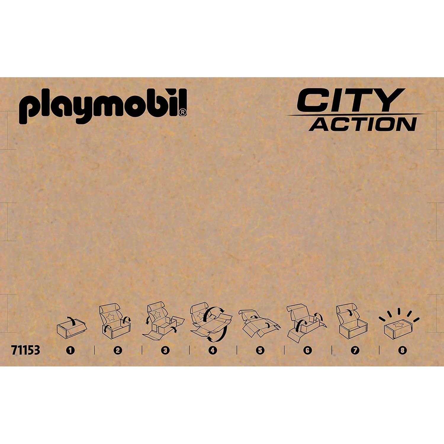 PLAYMOBIL Aeropuerto City Action 71153 con Avión 146 Piezas