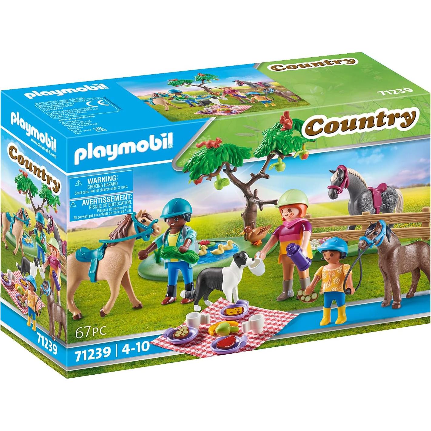 Aventura de Picnic con Caballos Playmobil 71239