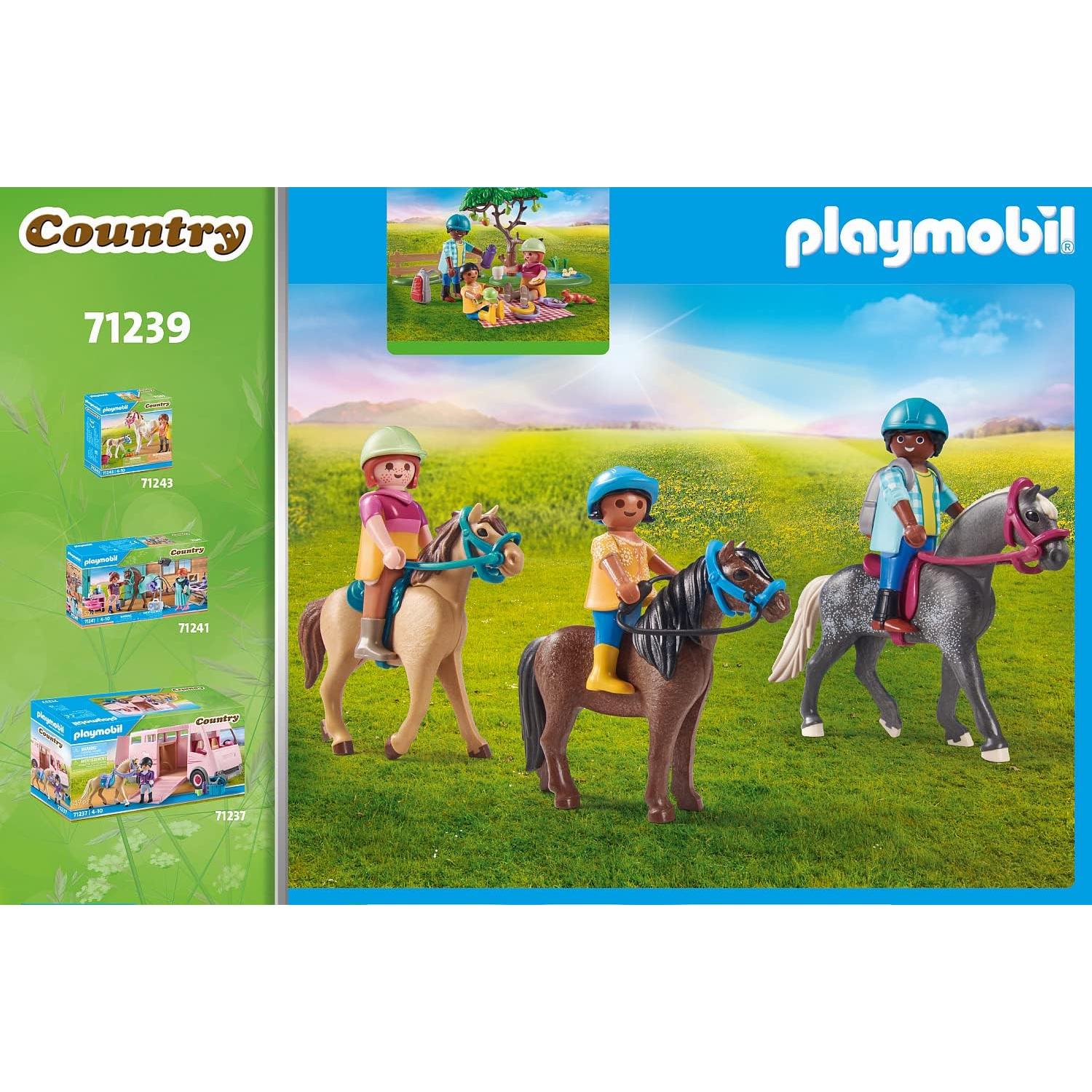 Aventura de Picnic con Caballos Playmobil 71239