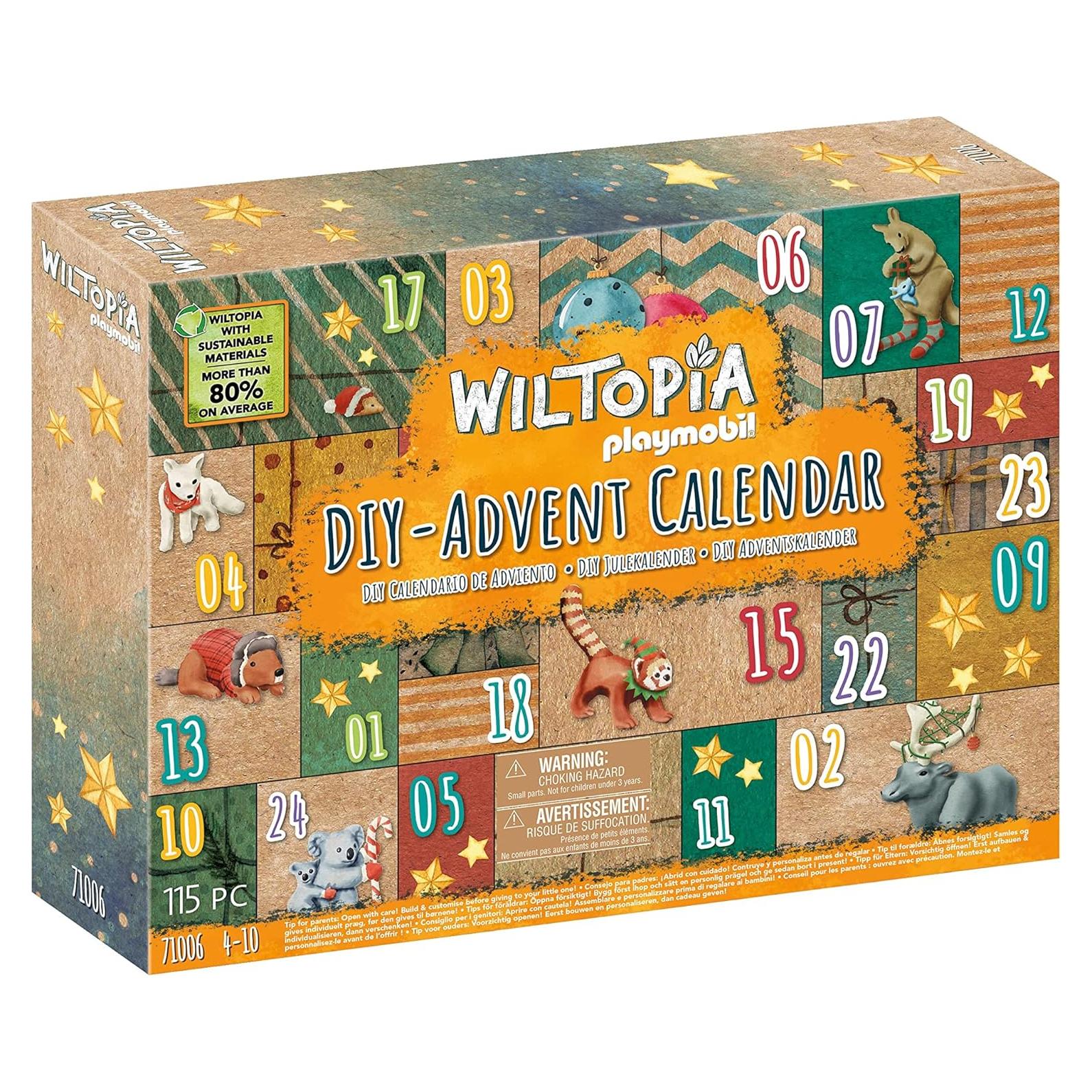 Calendario de Adviento DIY Playmobil Wiltopia 24 Sorpresas