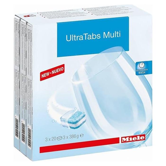 Tabletas para Lavavajillas Miele Todo en 1 60 Unidades