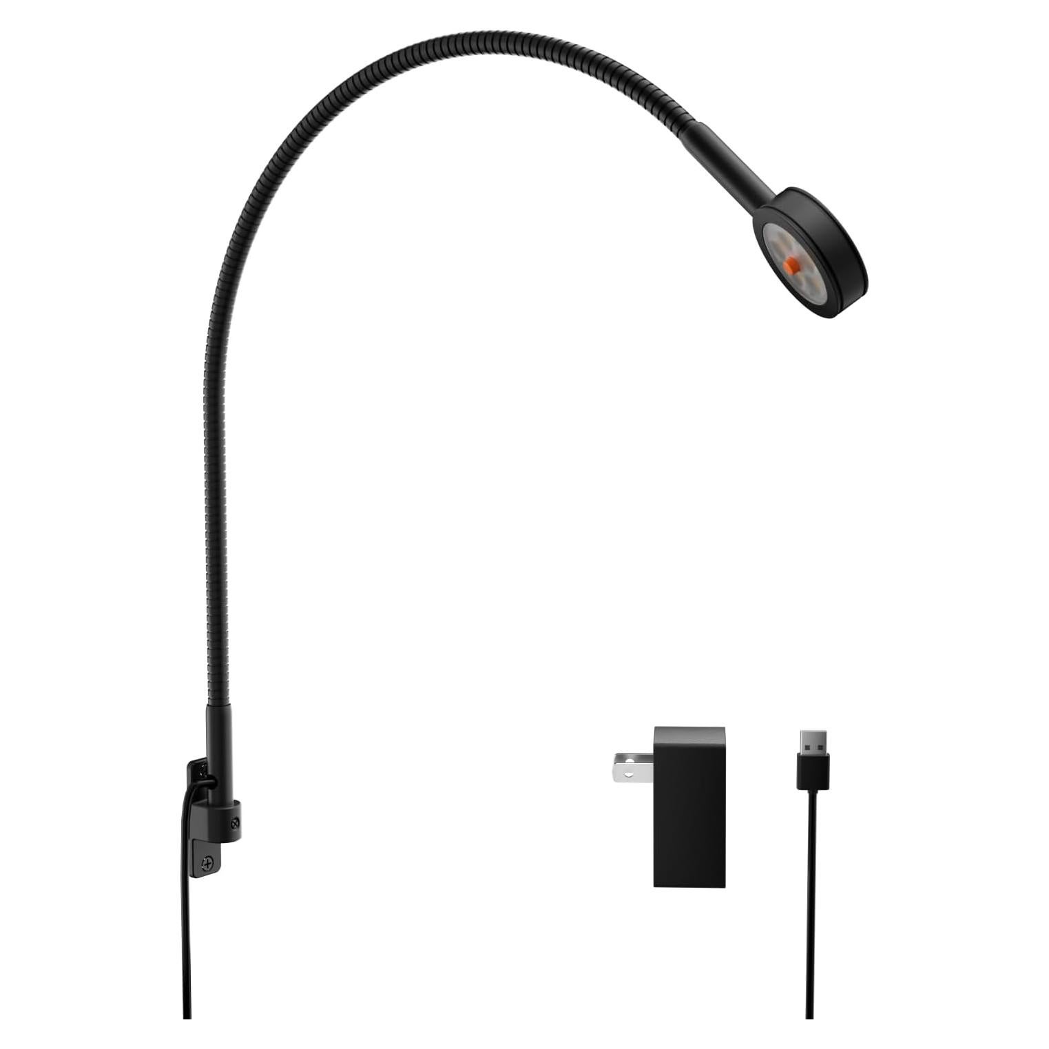 Lámpara de Lectura LED Acegoo Minimalista Montada en Pared 21 cm